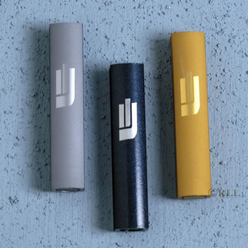 3.4" Self-Stick Sandblasted Aluminum Mezuzah