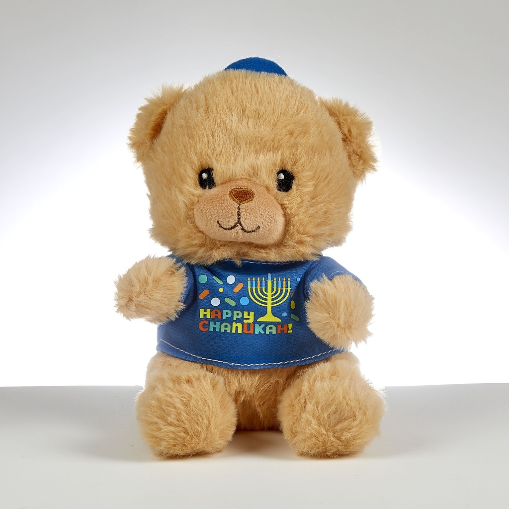 "Happy Chanukah"  Plush Teddy Bear