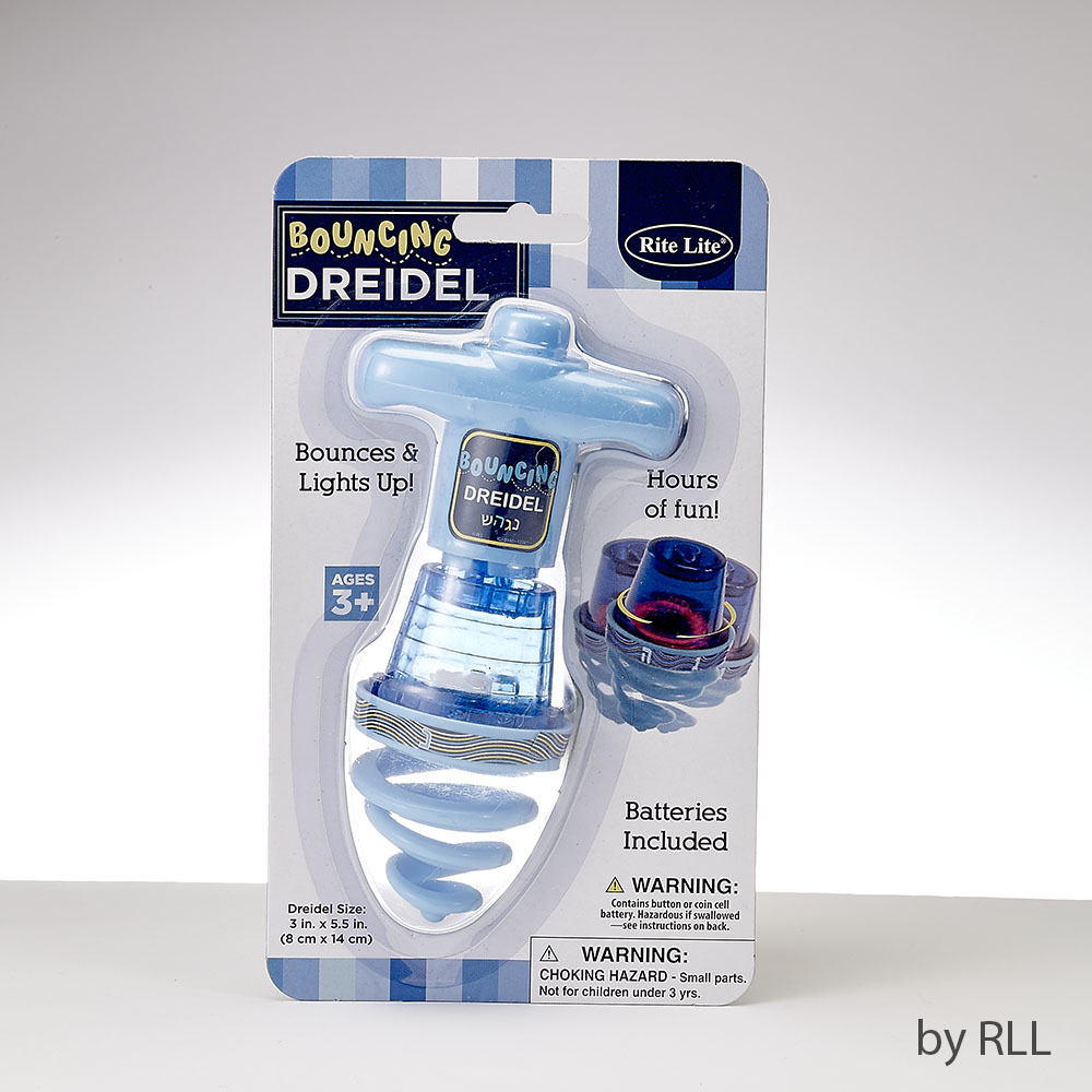 Light-Up Bouncing Dreidel