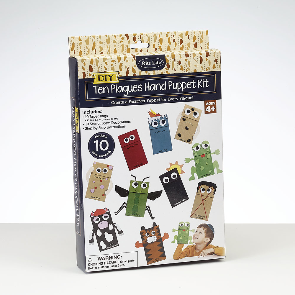Passover 10 Plagues Puppet Kit