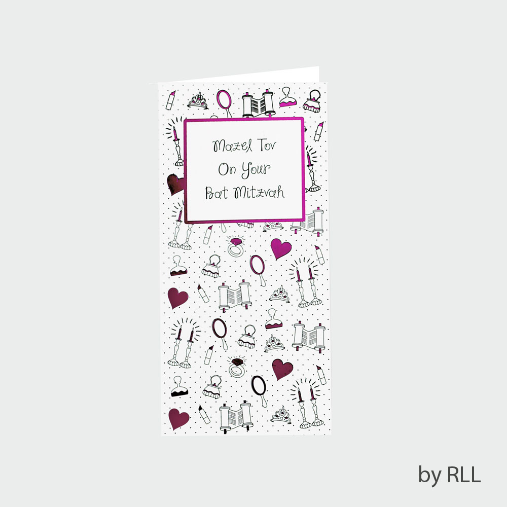 Bat Mitzvah Wallet Card