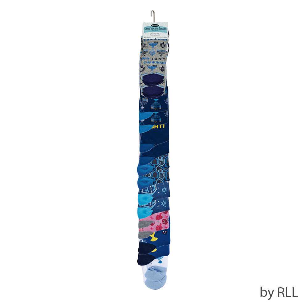 Chanukah Socks Clip Strip