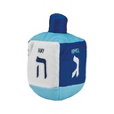 Plush Musical Dreidel - Plays the Dreidel Song!, Blue/White