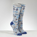"Happy Chanukah" Adult Crew Socks 
