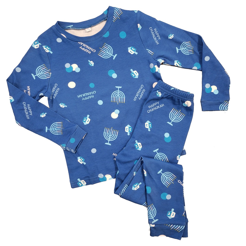 Chanukah Pajamas For Kids Size 4T-5T