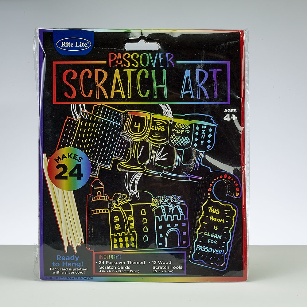 Passover Scratch Paper Kit 