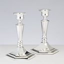 Set of 2 Silverplated Candlesticks