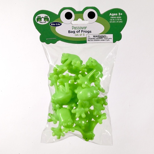 [TYPP-FROG-5] Passover Bag of Frogs