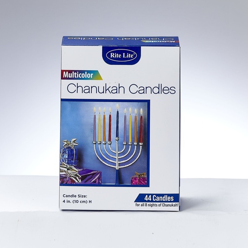 [C-2-N2] Chanukah Candles - Multicolored 