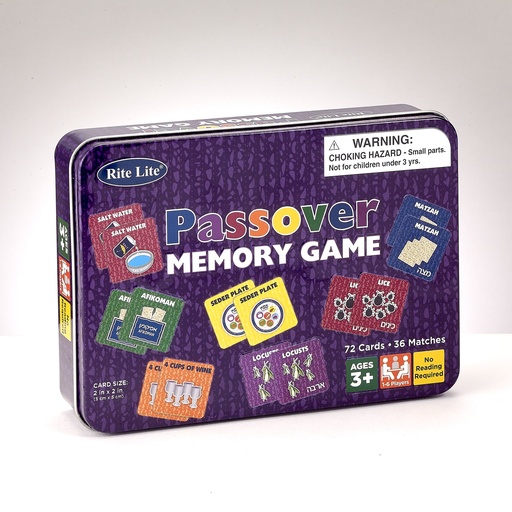 [GAP-2-N] Passover Memory Game in Collectible Tin