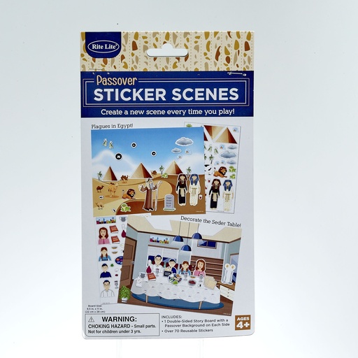 [TYPP-SCENE] Passover Scene with Reusable Stickers