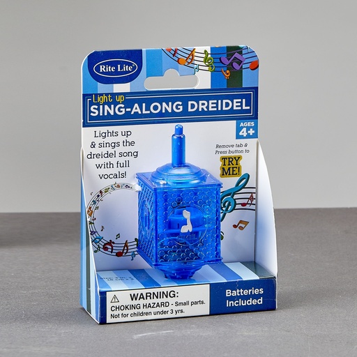 [DRW-2-CR] Singing Dreidel - Lights Up & Sings "The Dreidel Song"!  