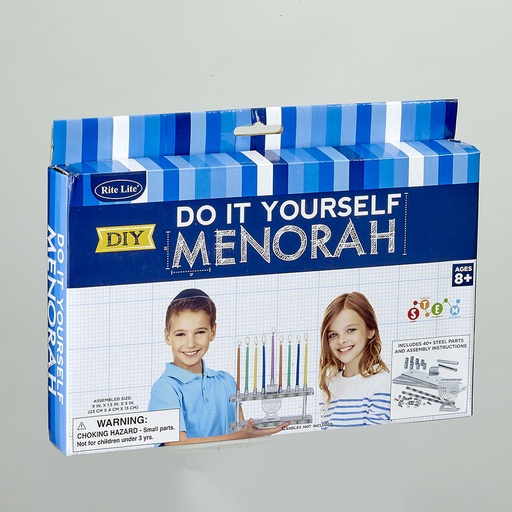 [TYK-MEN] D-I-Y Menorah Kit - Plan It! Build It! Light It!