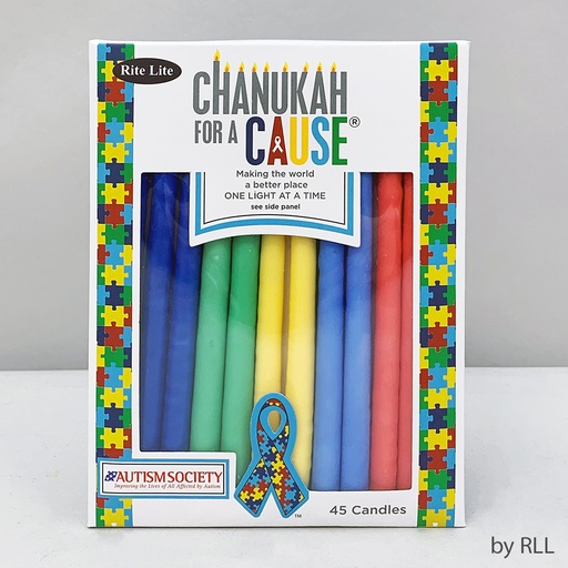 [C-10-AUT] Chanukah For A Cause™, Candles For Autism