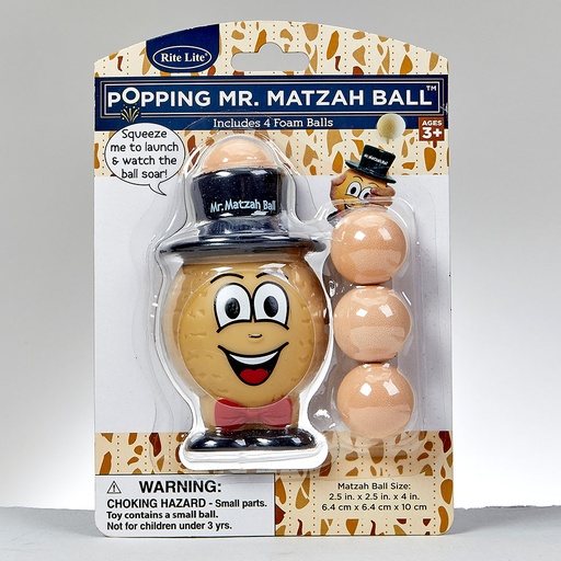 [TYPP-POP] Popping Mr. Matzah Ball™ with 4 Balls