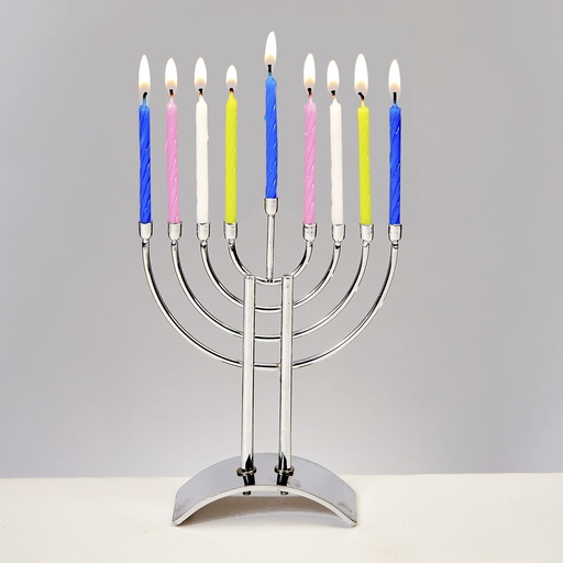 [M-17007] Mini Menorah Set - Menorah and Birthday Candles