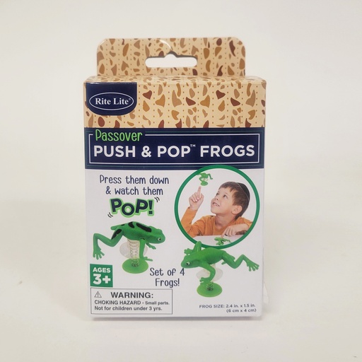 [TYPP-FROG-22] Passover Push & Pop Frogs™