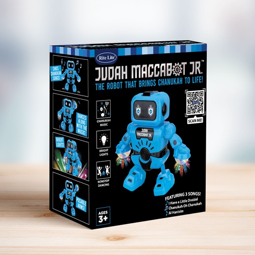 [TY-ROBOT-JR] JUDAH MACCABOT JR™ Chanukah Robot