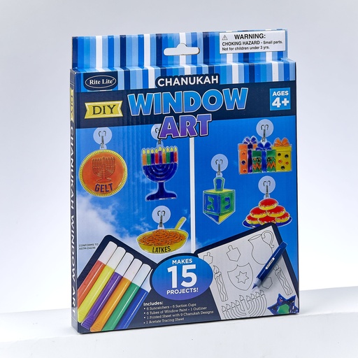 [TYK-SUN-2] DIY Chanukah Window Art