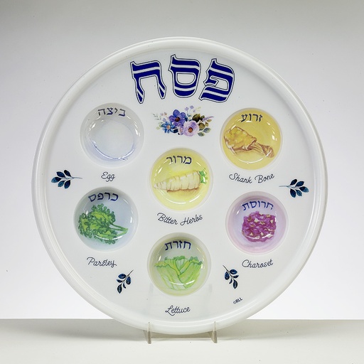 [PP-14170] Printed Disposable  Seder Plate
