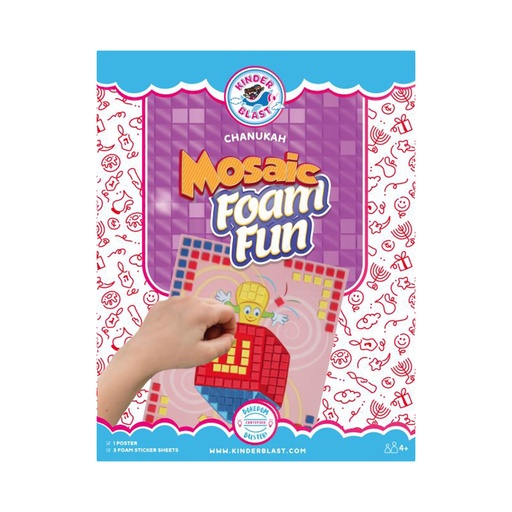 [TYK-FUN] Mosaic Chanukah Foam Fun Craft