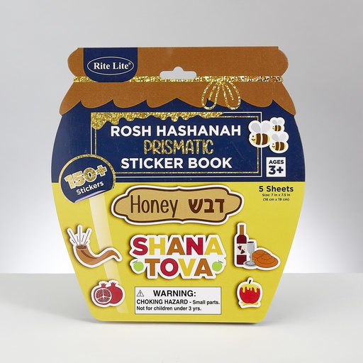 [TYRH-14340] Rosh Hashanah Prismatic Sticker Book