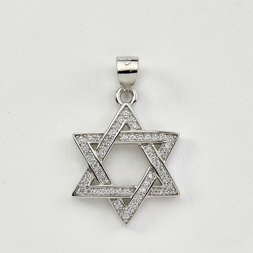 [JPE-9619] Pendant, Sterling Silver Star of David